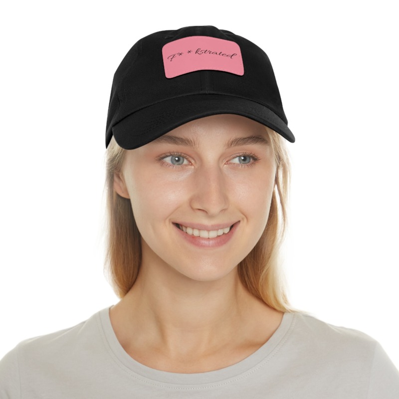 F**kstrated Hat with Leather Patch (Rectangle) - Image 41