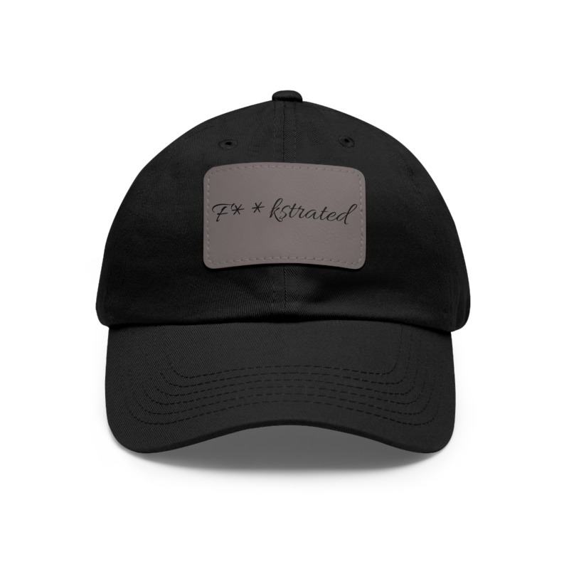 F**kstrated Hat with Leather Patch (Rectangle) - Image 28