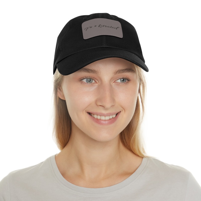 F**kstrated Hat with Leather Patch (Rectangle) - Image 27