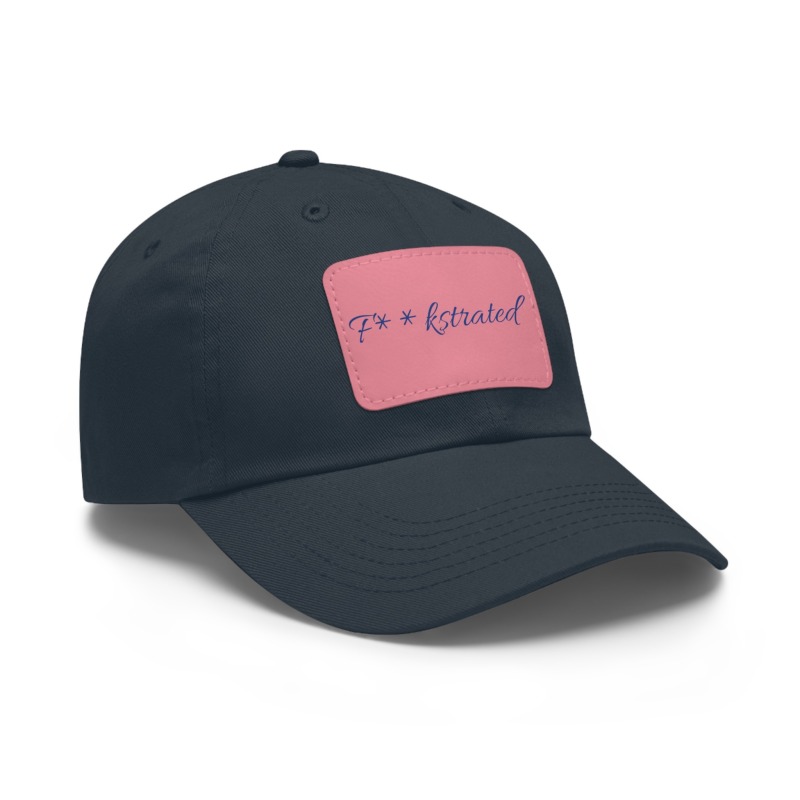 F**kstrated Hat with Leather Patch (Rectangle) - Image 69