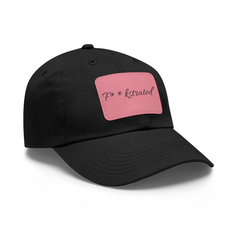 F**kstrated Hat with Leather Patch (Rectangle) - Image 42