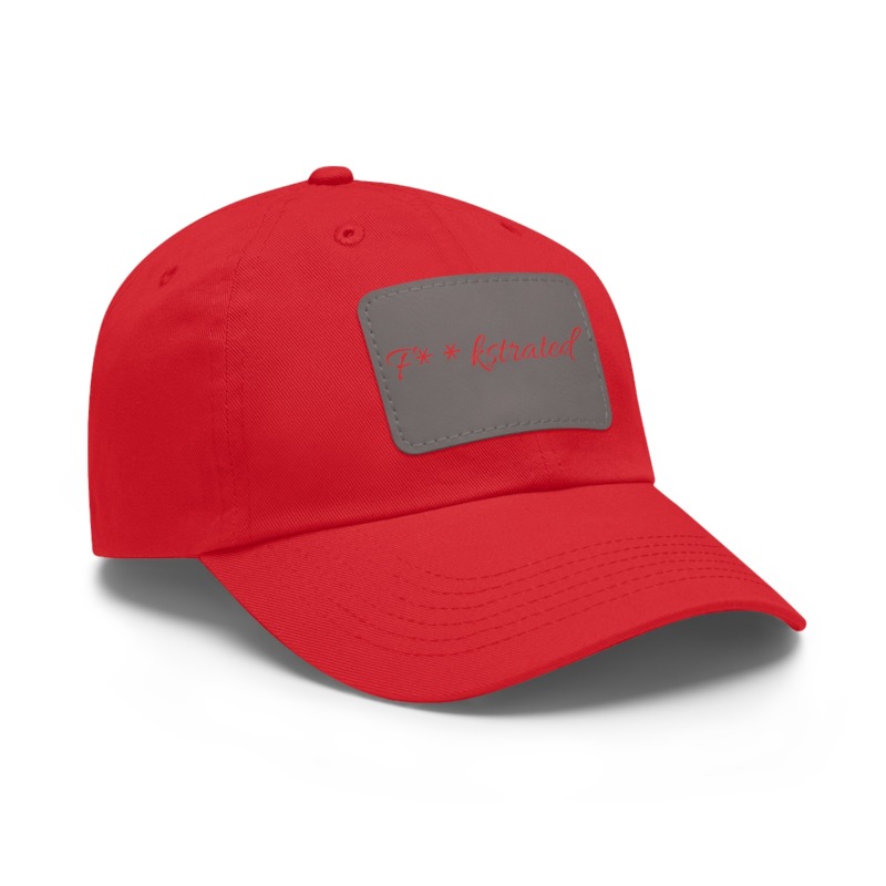 F**kstrated Hat with Leather Patch (Rectangle) - Image 23