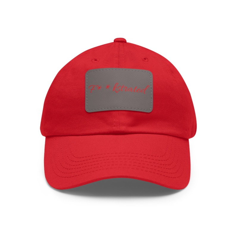 F**kstrated Hat with Leather Patch (Rectangle) - Image 22