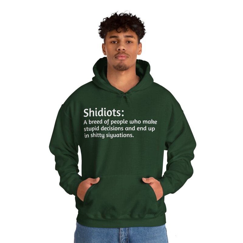 Shidiots - Unisex Hoodie - Image 34