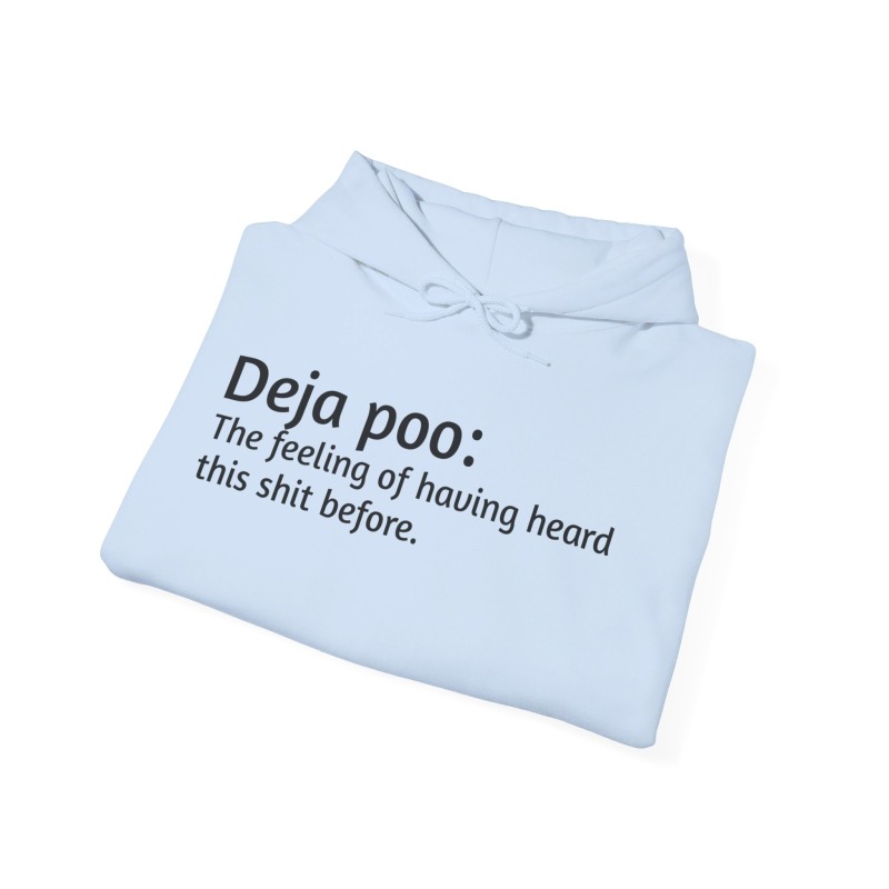 Deja poo - Unisex Hoodie - Image 5