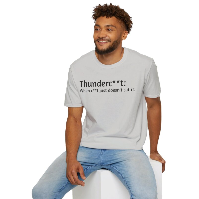 Thunderc**t - Unisex Softstyle T-Shirt - Image 36