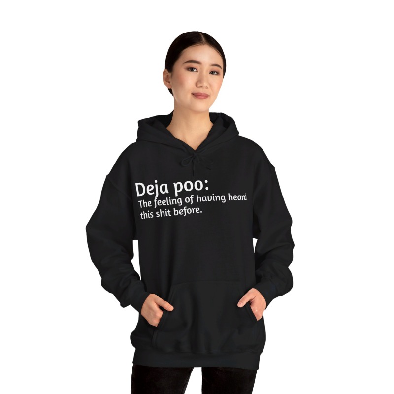 Deja poo - Unisex Hoodie - Image 20