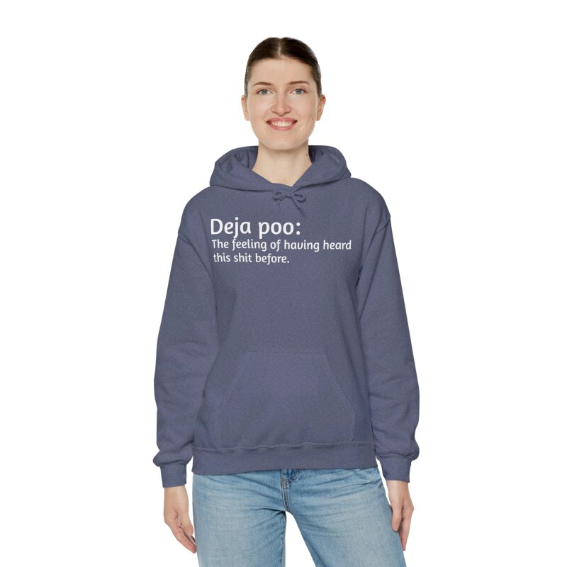 Deja poo - Unisex Hoodie - Image 61