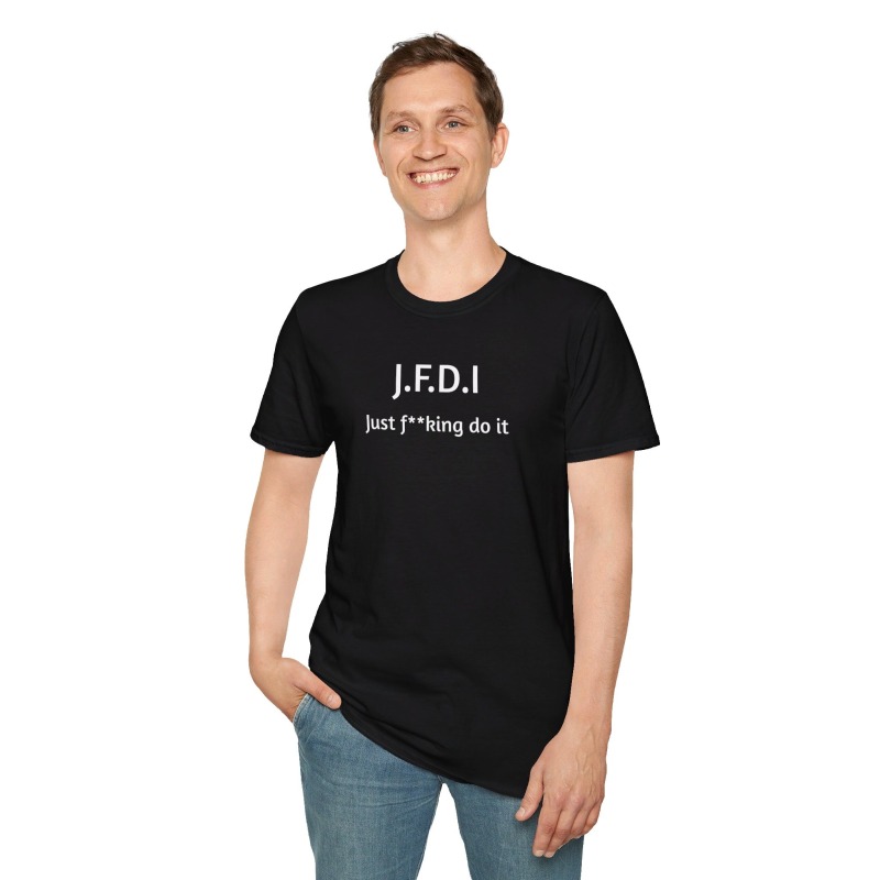 J.F.D.I - Unisex Softstyle T-Shirt - Image 32