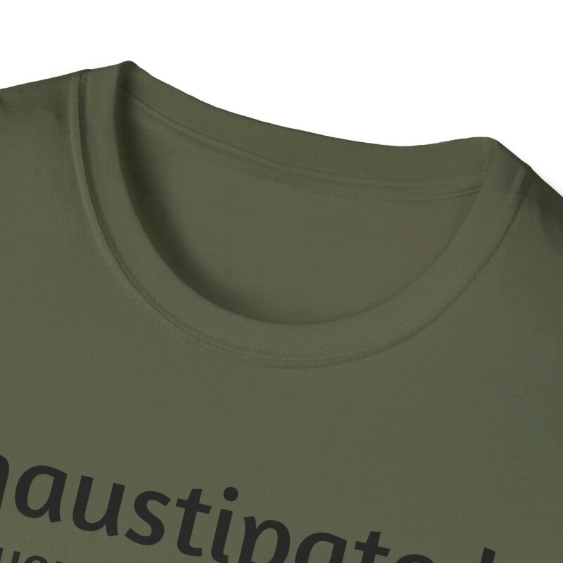 Exhaustipated - Unisex Softstyle T-Shirt - Image 52