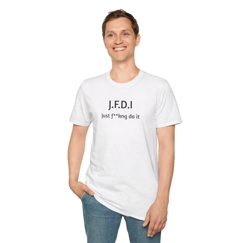 J.F.D.I - Unisex Softstyle T-Shirt - Image 20