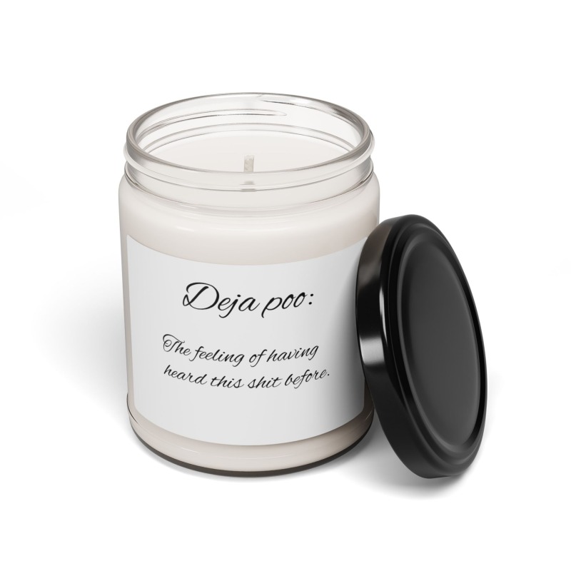 Deja poo - Scented Soy Candle, 9oz - Image 14