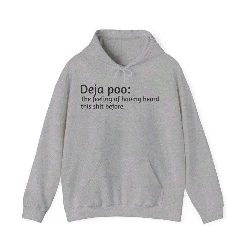 Deja poo - Unisex Hoodie - Image 28