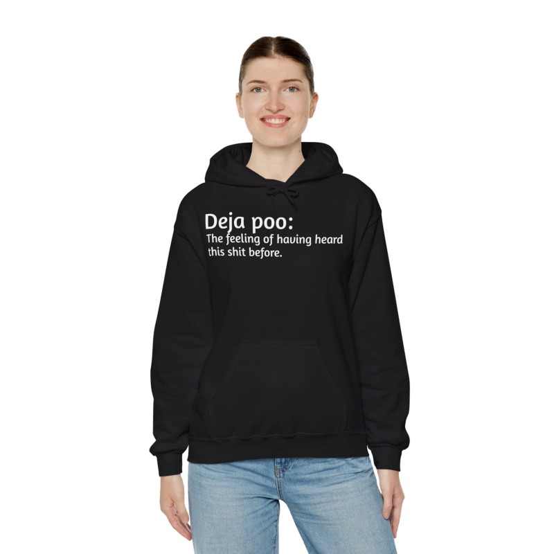 Deja poo - Unisex Hoodie - Image 22