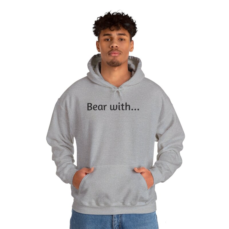 Bear with - Unisex Hoodie - Image 33