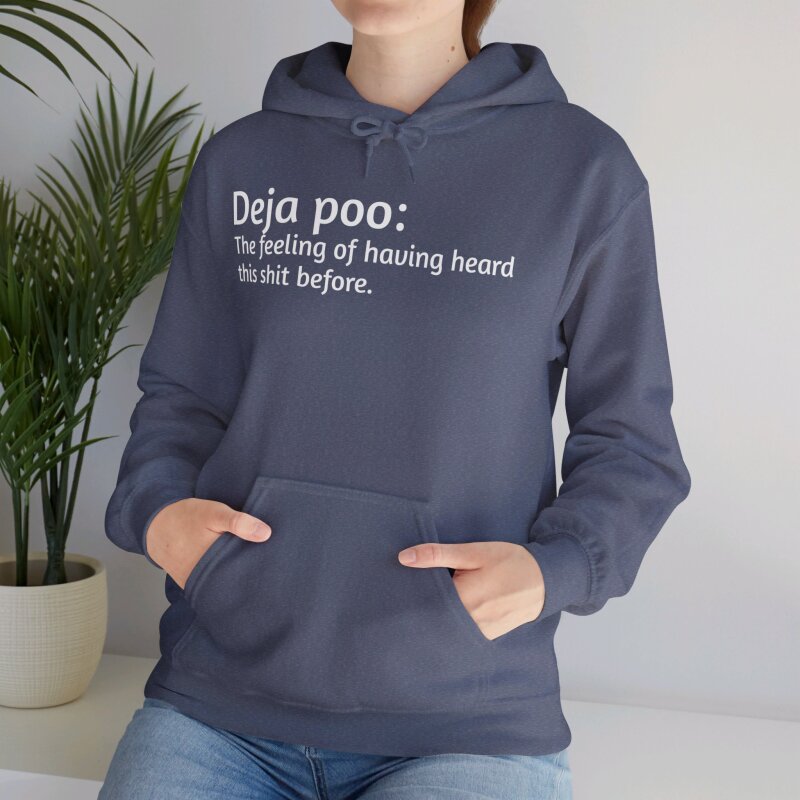 Deja poo - Unisex Hoodie - Image 65