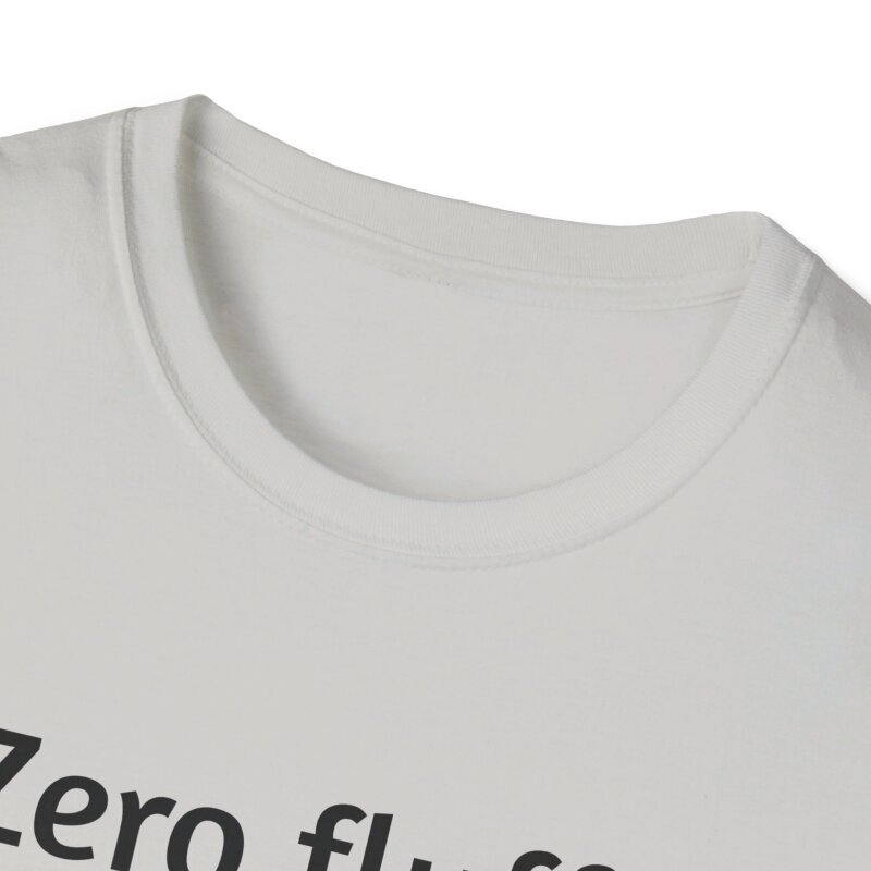 Zero fluffs given - Unisex Softstyle T-Shirt - Image 40