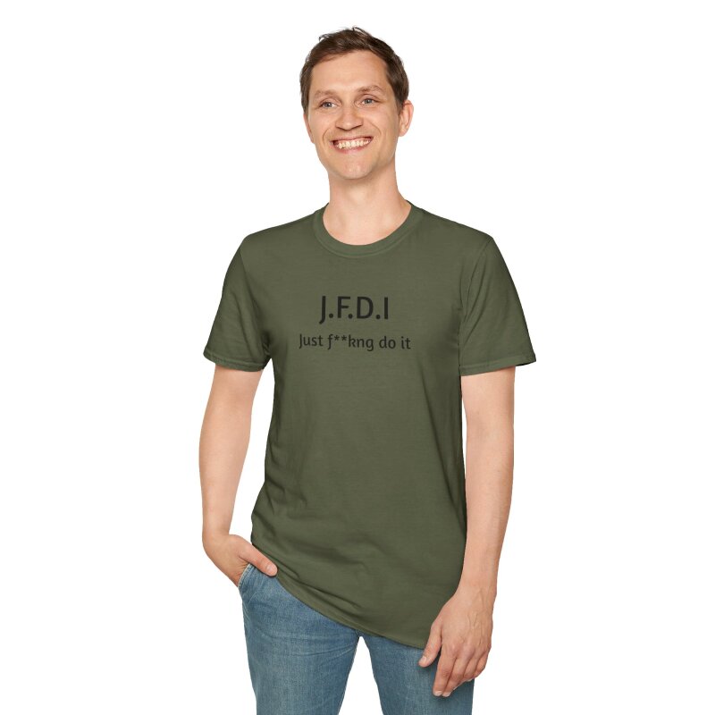 J.F.D.I - Unisex Softstyle T-Shirt - Image 56