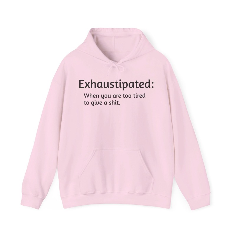 Exhaustipated - Unisex Hoodie - Image 2