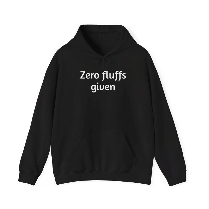 Zero fluffs given - Unisex Hoodie - Image 15