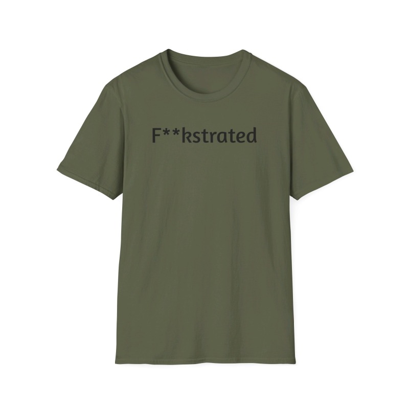 F**kstrated - Unisex Softstyle T-Shirt - Image 50