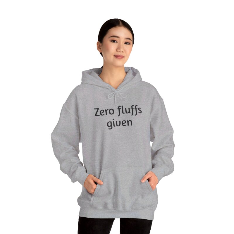 Zero fluffs given - Unisex Hoodie - Image 33