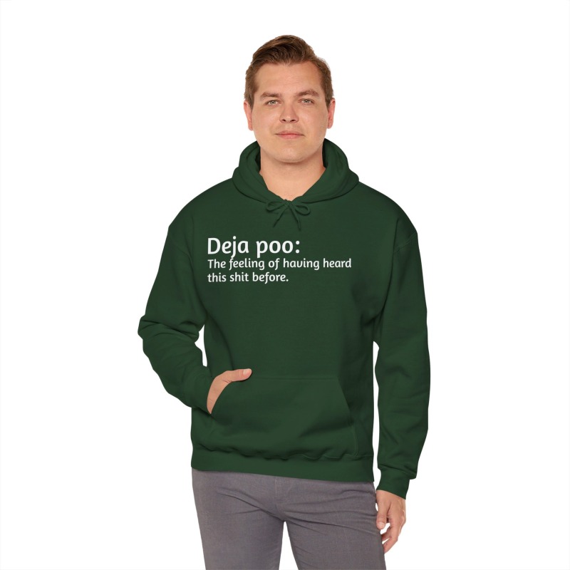 Deja poo - Unisex Hoodie - Image 40