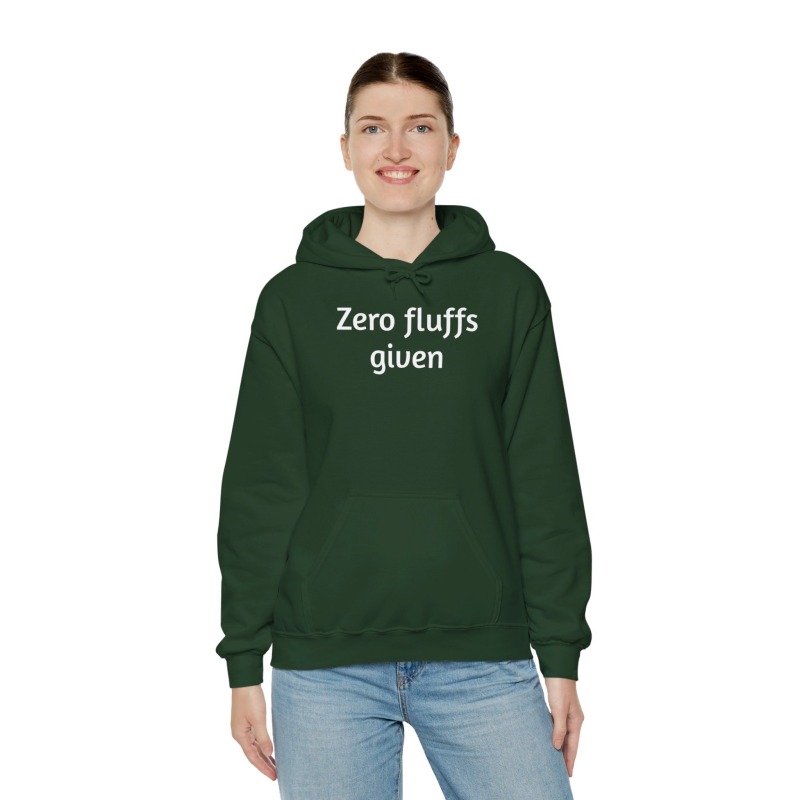 Zero fluffs given - Unisex Hoodie - Image 40