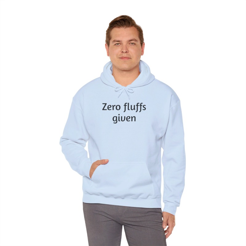 Zero fluffs given - Unisex Hoodie - Image 61