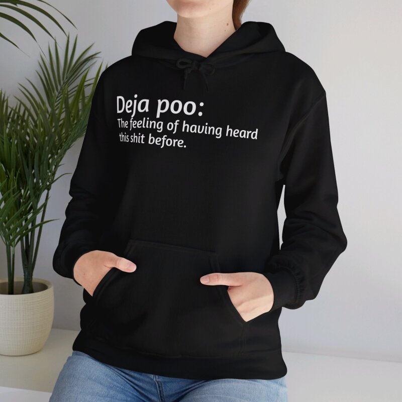 Deja poo - Unisex Hoodie - Image 26