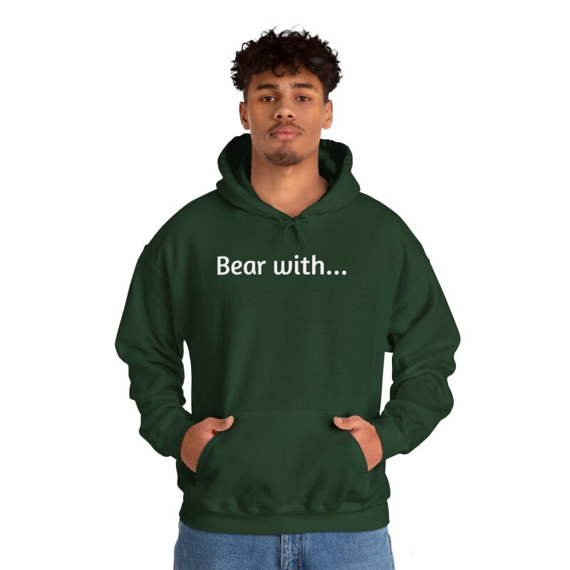 Bear with - Unisex Hoodie - Image 46