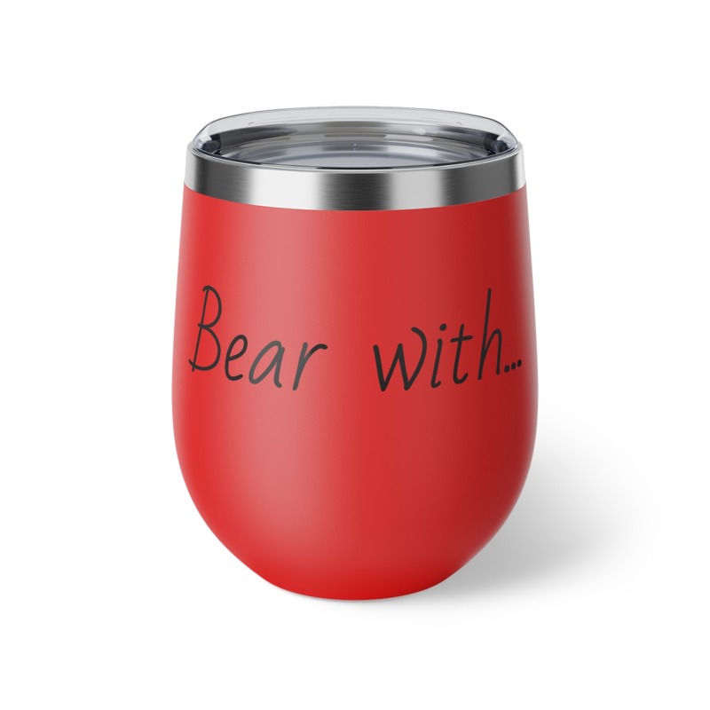 Bear with... - Copper Vacuum Insulated Cup, 12oz - Image 14