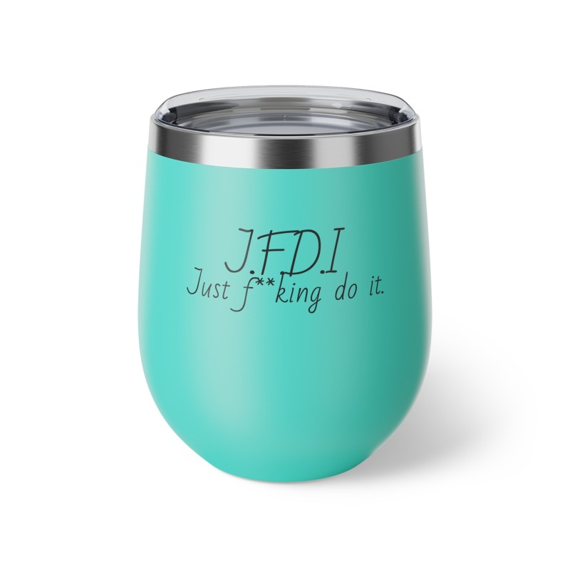 J.F.D.I - Copper Vacuum Insulated Cup, 12oz - Image 2