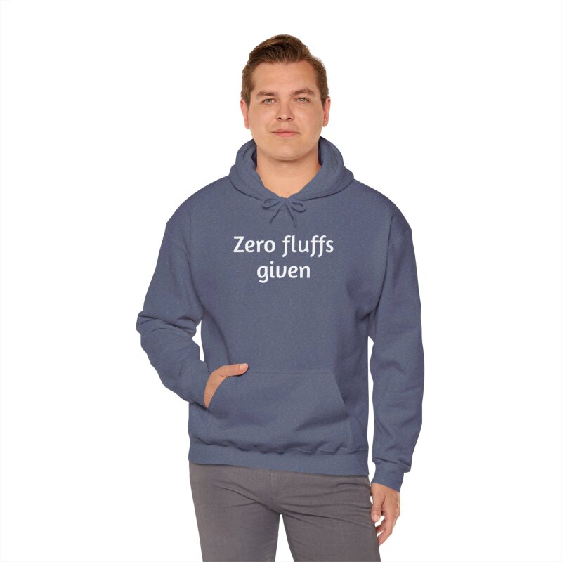 Zero fluffs given - Unisex Hoodie - Image 9