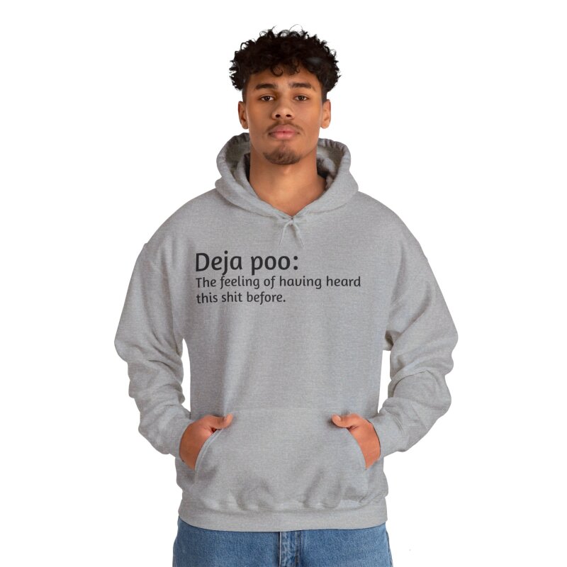 Deja poo - Unisex Hoodie - Image 34