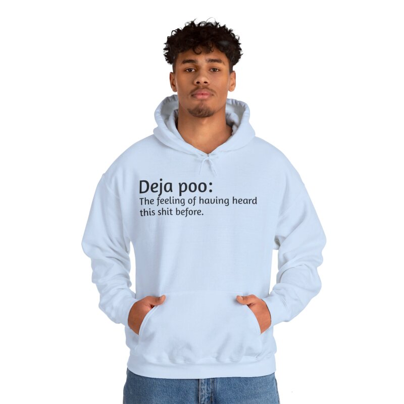 Deja poo - Unisex Hoodie - Image 8