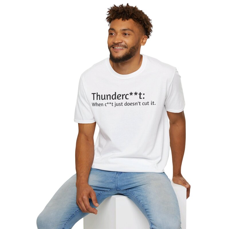 Thunderc**t - Unisex Softstyle T-Shirt - Image 12