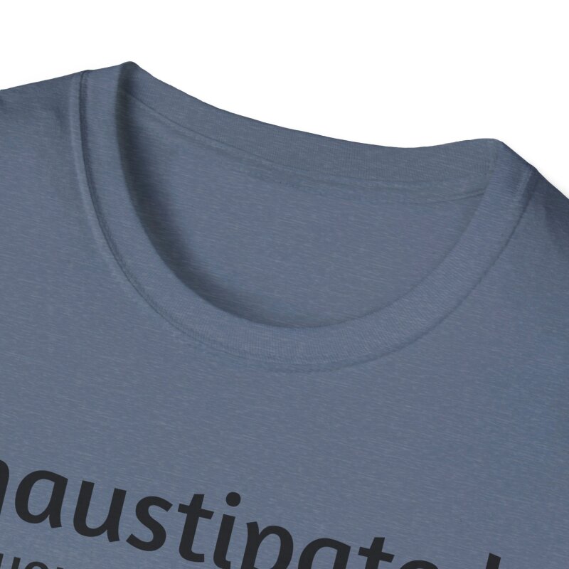 Exhaustipated - Unisex Softstyle T-Shirt - Image 4