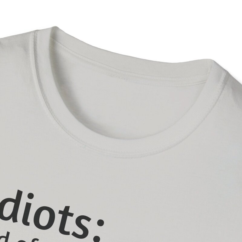 Shidiots - Unisex Softstyle T-Shirt - Image 40