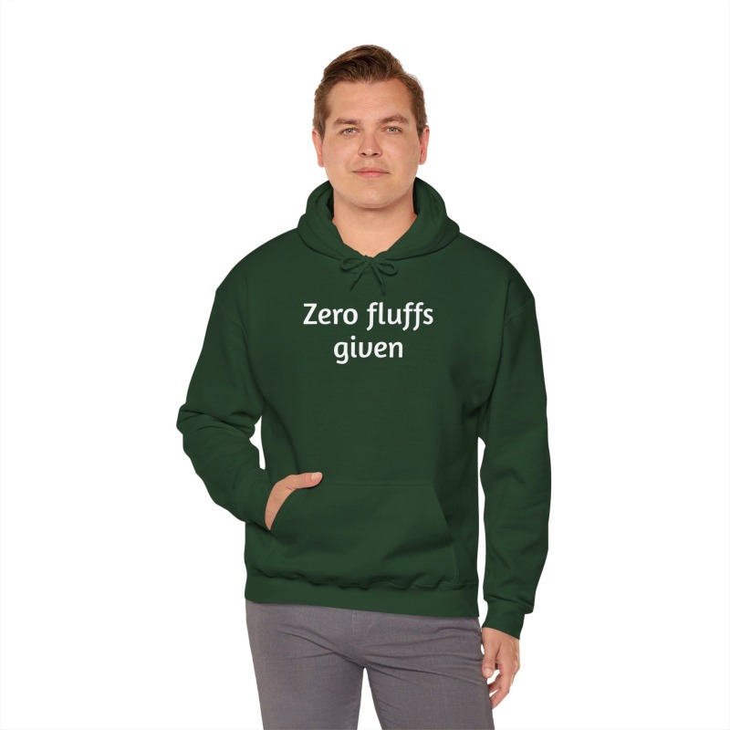 Zero fluffs given - Unisex Hoodie - Image 48