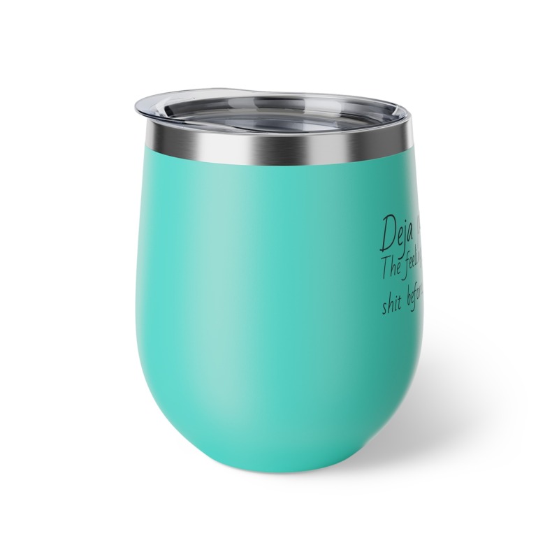 Deja poo - Copper Vacuum Insulated Cup, 12oz - Image 3