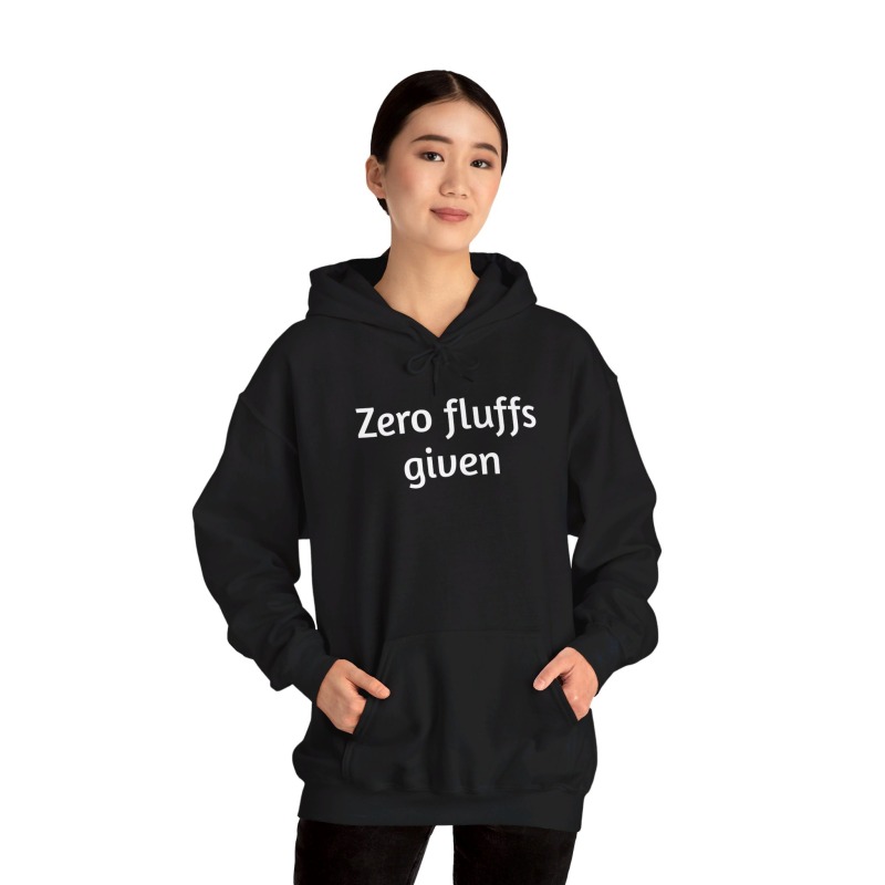 Zero fluffs given - Unisex Hoodie - Image 20