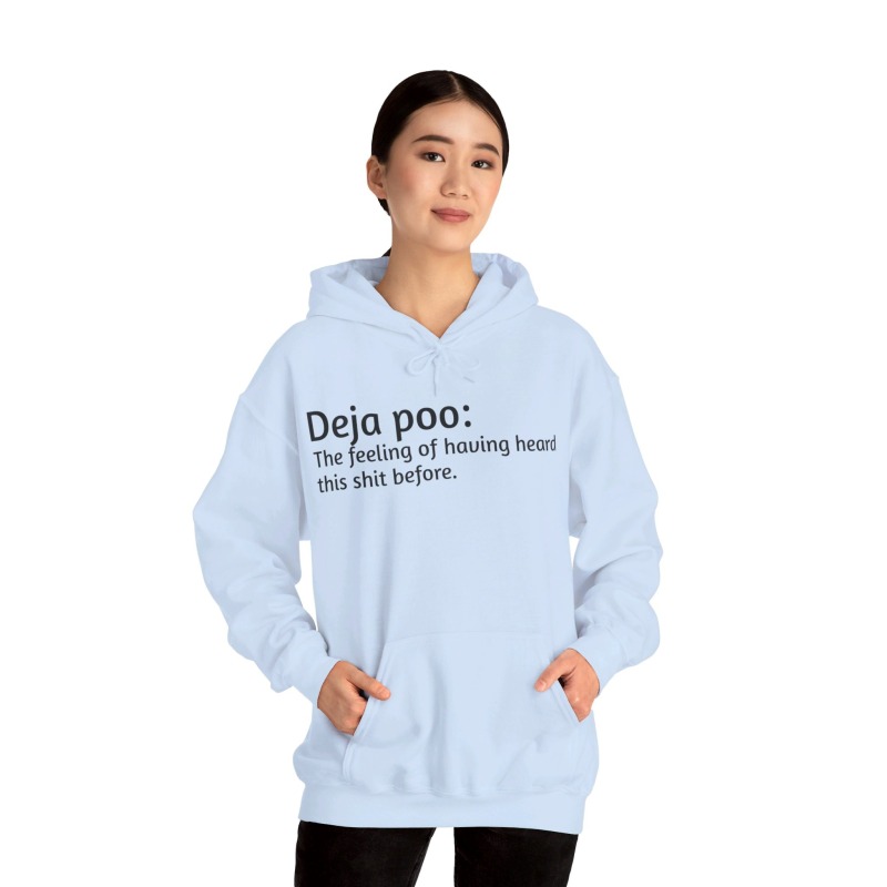 Deja poo - Unisex Hoodie - Image 7