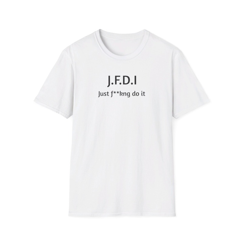 J.F.D.I - Unisex Softstyle T-Shirt - Image 14