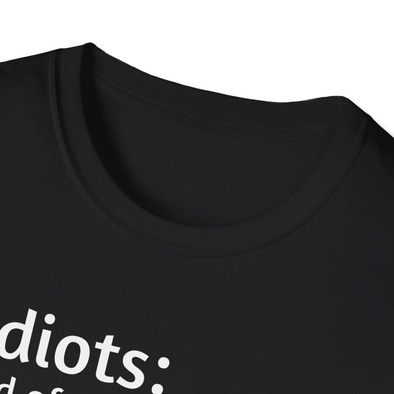 Shidiots - Unisex Softstyle T-Shirt - Image 28