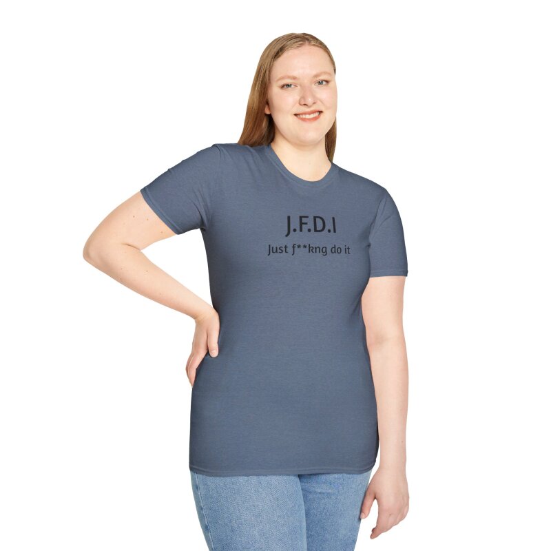 J.F.D.I - Unisex Softstyle T-Shirt - Image 66