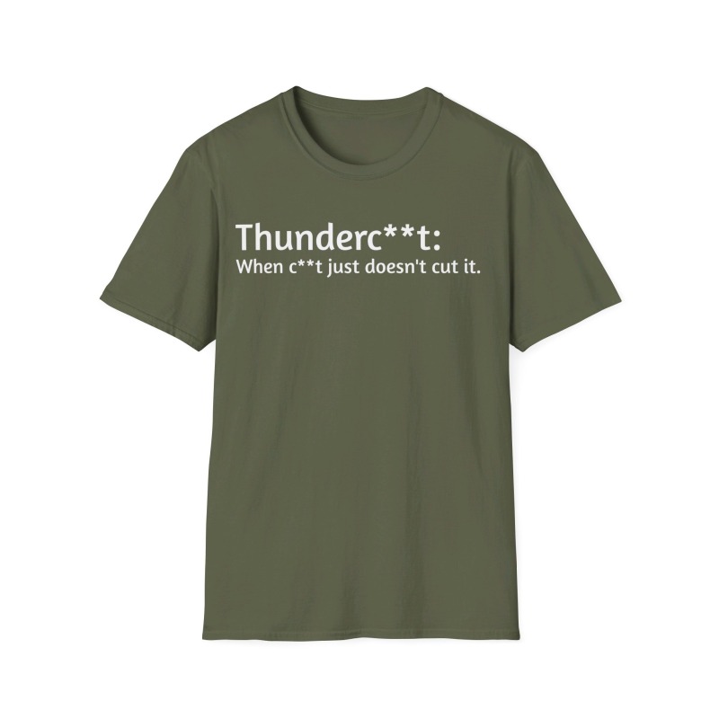 Thunderc**t - Unisex Softstyle T-Shirt - Image 38