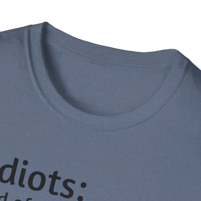 Shidiots - Unisex Softstyle T-Shirt - Image 64