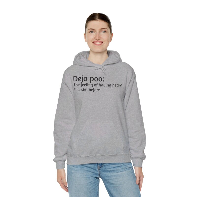 Deja poo - Unisex Hoodie - Image 35