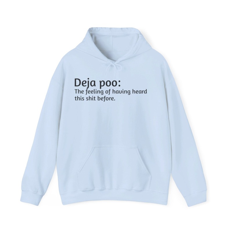 Deja poo - Unisex Hoodie - Image 2